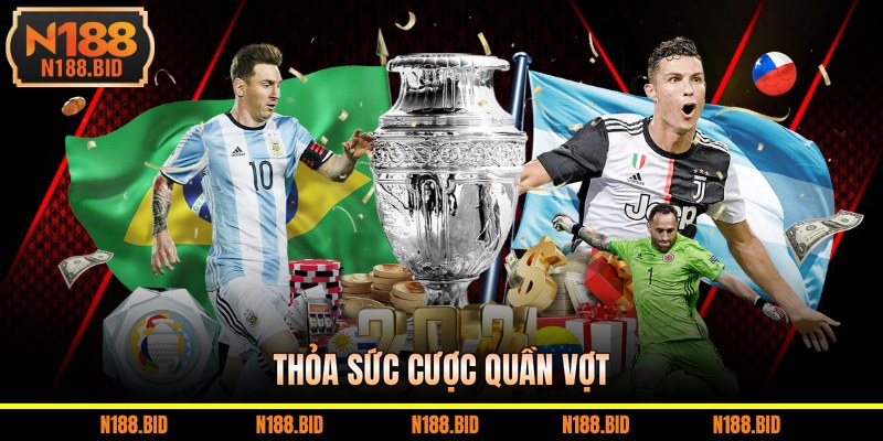 Thỏa sức cược quần vợt